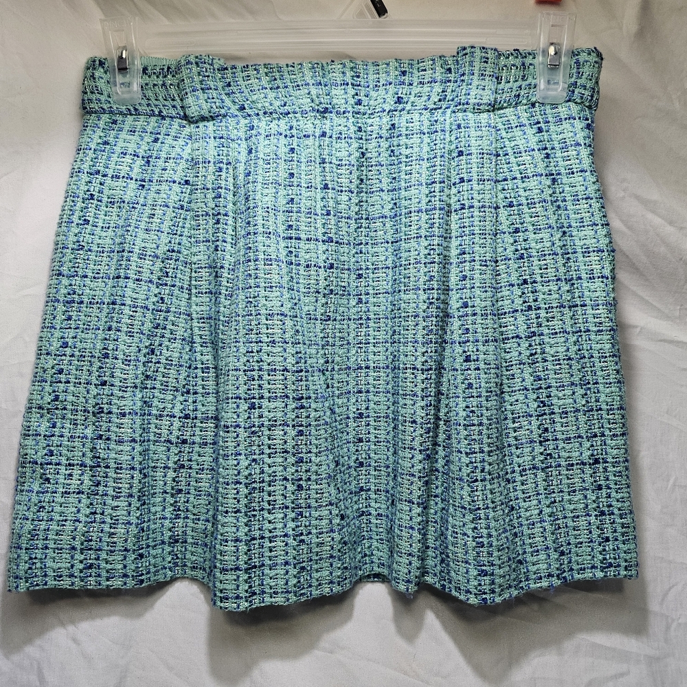 J Crew Tweed Wool Blend Mini skirt Size 4